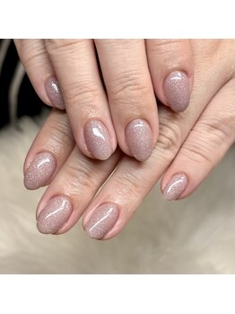 モーブピンクラメワンカラー