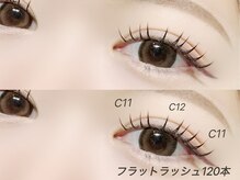 エミーアイラッシュ 大通店(Emii Eyelash)/フラット120本/Cカール