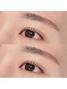 アイモア 刈谷店(eye mor.)/似合わせまつげパーマ＆美眉Wax