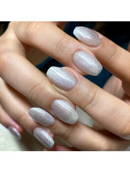 ネイルサロン 阡夜一夜/ユニコーンマグネットネイル