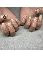 フレイズラピス(FRASE Lapis)/落書きネイル