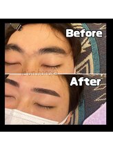 ルアン 表参道店/メンズ美眉毛スタイリング