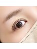 【7/8月限定♪】black tint×まつ毛パーマ（上）＋眉毛WAX　¥10400