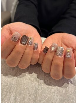 ジェダイ(JEDI)/クリスマスネイル