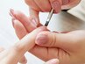自爪育成ケアコース｜健康的な美爪を目指すハンドケア＆クリアジェル仕上げ