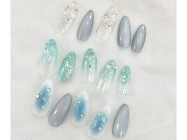 艶・水光ネイル★Aオフ無￥8380