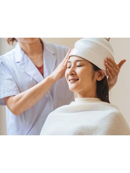 ヘッドスパで癒されたい