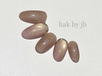 ハク ネイル バイジェービー 稲毛(hak nail byjb)/定額　7900