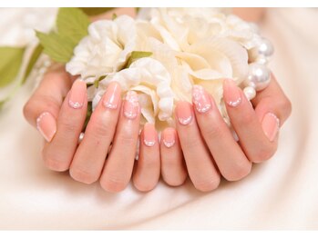 フランキンセンス 香取佐原店/☆ブライダルネイル☆¥11000