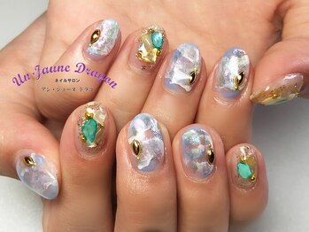 アン ジョーヌドラゴ/【自爪ネイル】天然石ネイル