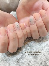 プライベート ネイルサロン マーマ(murmur)/ワンポイントフラワー