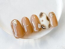 ワンアンドオンリー(One&Only)/ニュアンスアニマル柄ネイル