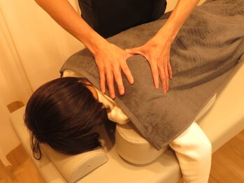 木犀花/背中の張り、肩甲骨可動域調整