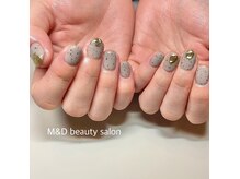 エム アンド ディー 武蔵小杉店(M&D)/ミラーネイル