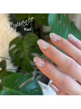 ホログラムデザインネイル