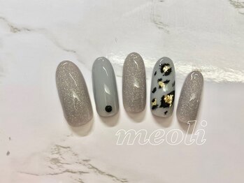 ミオリィ(meoli)/ワンカラー＋ジェルアート