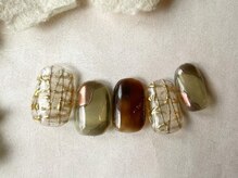 アイネイルズ 梅田店(I nails)/ミラーニュアンスデザイン