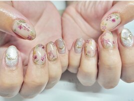 水彩フラワーアート8980円～