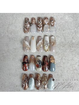 クリーム(Nail Atelier CREAM)/season'sニュアンス定額９月