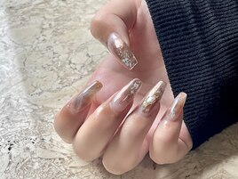 大理石ネイル