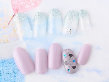 ダッシングディバ 船橋東武店(DASHING DIVA)の写真/【NY発の有名サロン】DASHING DIVAのこだわりネイルを定額で☆嬉しいドライケア&クリームマッサージ込♪