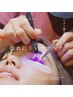 ★NEW★オフ無料【LEDマツエク140束】(1本の自まつ毛に2本エクステを装着)