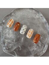 リノ(Lino)/チェックネイル