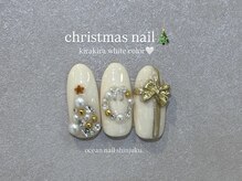 オーシャンネイル 新宿店(Ocean nail)/クリスマスネイルデザイン