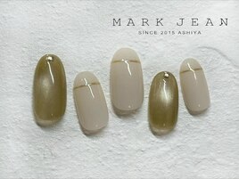 261.グリーン マグネット ミラー