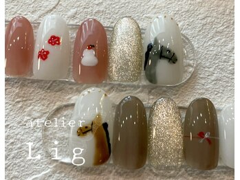 アトリエ リグ(atelier Lig)/午年ネイル