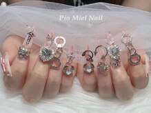 ピオミエルネイル 新宿(pio miel nail)/ゴテゴテ姫ネイル