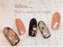 フェリーチェ 川間店(felice)/【定額ネイル】¥7750