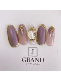 ニュアンスシェルネイル