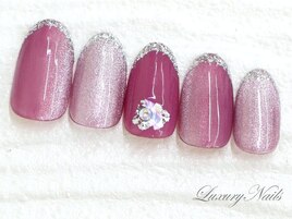 縦グラデ＊マグネットNail