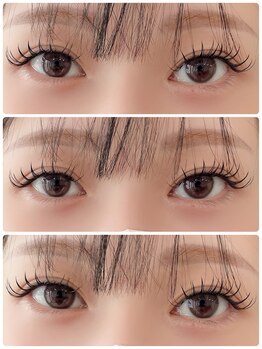 クリア アイラッシーズ アンド ネイルサロン シャイン(CLEAR & SHINE)/バインドロック40束おつけ足し♪