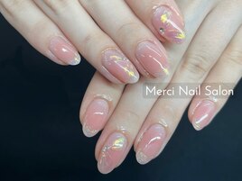 チーク+オーロネイル