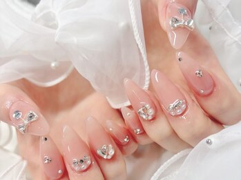 ミルキーウェイバイミーネイル 南堀江店(Milkyway by menail)/ワンホンネイル/中華ネイル