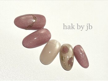 ハク ネイル バイジェービー 稲毛(hak nail byjb)/定額　9900