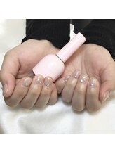 ホワイトネイル 名駅店(WHITE NAIL)/グラデーション/ラメグラ