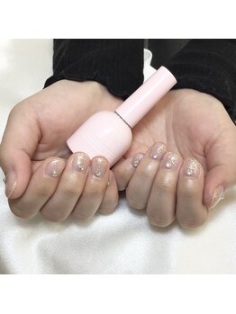 ホワイトネイル 名駅店(WHITE NAIL)/グラデーション/ラメグラ
