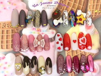 アン ジョーヌドラゴ/2月☆定額ネイル