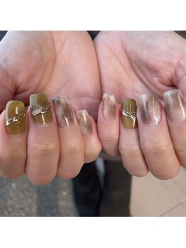 トータルサロン 白べぇーっ プラス/オシャレネイル