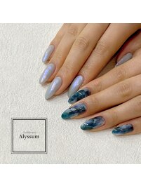 ちぐはぐネイル
