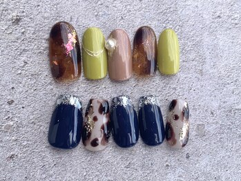 サニーデイズ ネイルアンドビューティー 曙橋店(SunnyDays Nail&Beauty)/大人秋ネイル