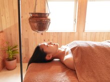 グリーンセラピー(Green therapy)の雰囲気（アーユルヴェーダの代表的な施術「シロダーラ」ご体験ください♪）
