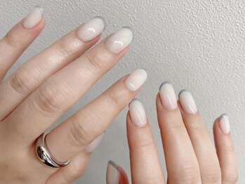 スキニーフレンチネイル