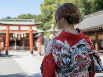 ヒロ銀座 新宿店(HIRO GINZA)の写真/『うなじ美人』で魅せる、最高の成人式。アップスタイルが一番キレイに見えるのは襟足の美しさ。