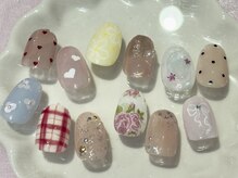 シェルネイル(SHELL NAIL)/Spring bijou 