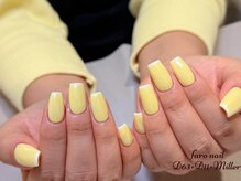 ファーロネイル(faro nail)/フレンチ＋ミラー