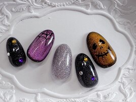 ハロウィンネイル